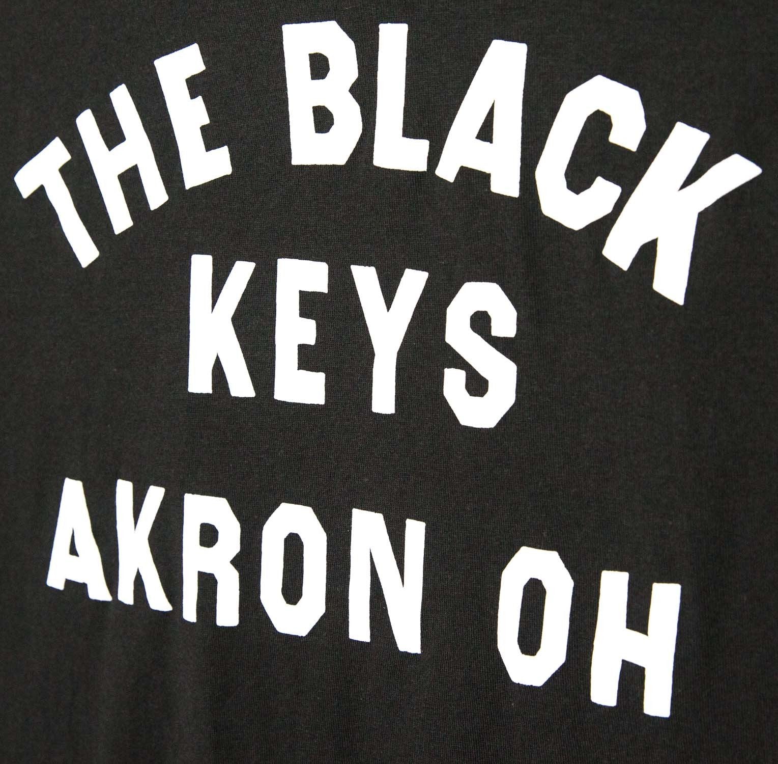 AKRON OH T-SHIRT BLACK - Image 3